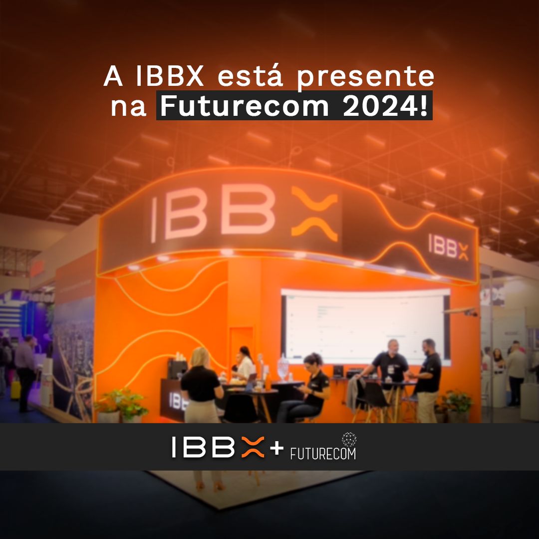 Estande da IBBX em feira do setor